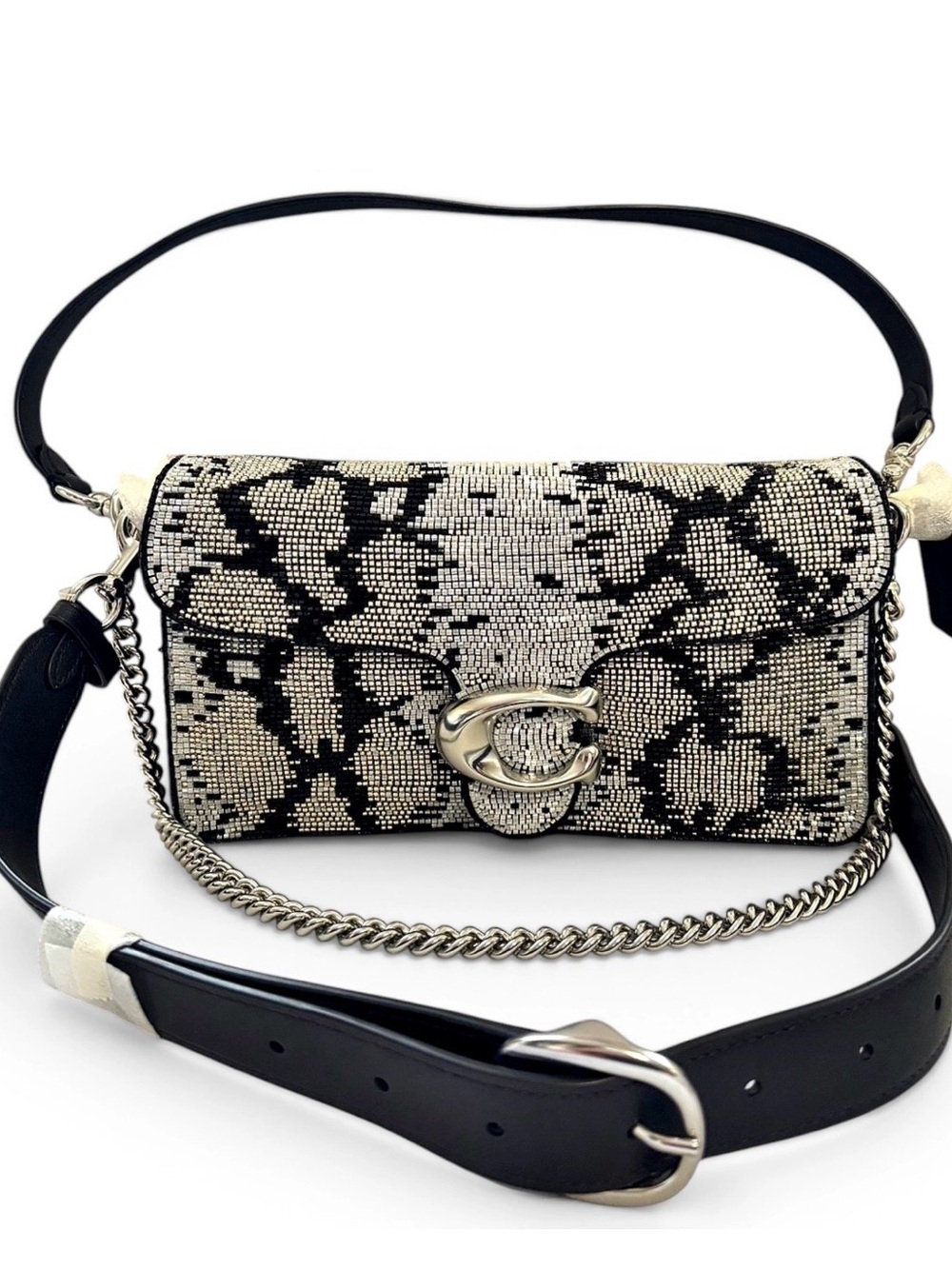 Coach Tabby Shoulder Bag in Beaded Snake Print - SOLD OUT - Picture 10 of 13